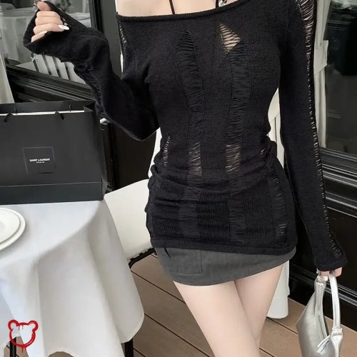 Alt Knit Sweater - Black / M