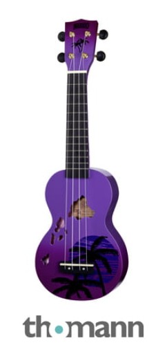 Mahalo Hawaii Purple Ukulele