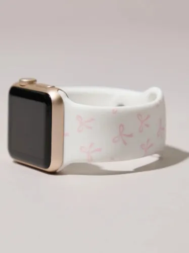 CUTE PINK BOW WATCH BAND