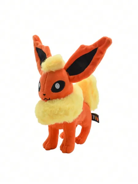 15cm/5.91inch Pokemon Flareon Standing Posture Eevee Series Plush Doll Toys Kawaii Anime Figure Stuffed Plush Dolls Gift