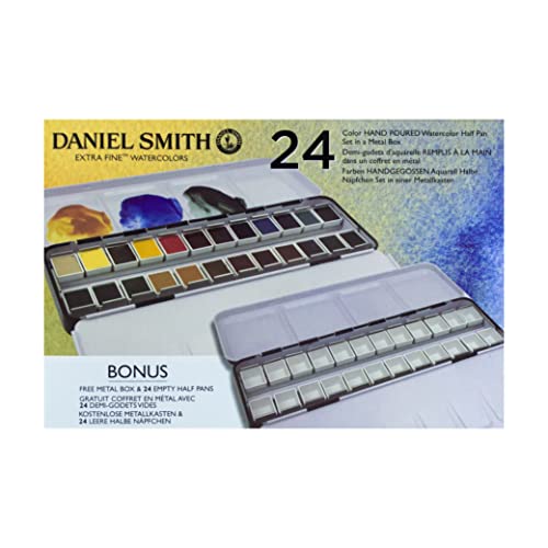 Daniel Smith Color 24 Hand Poured Pan Set