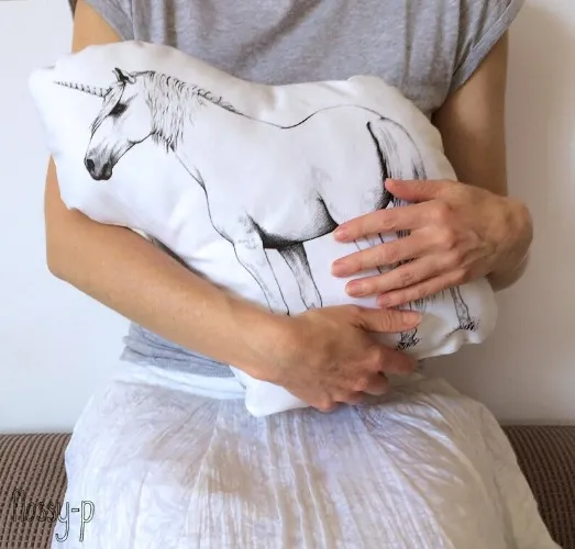 Unicorn Plush Pillow