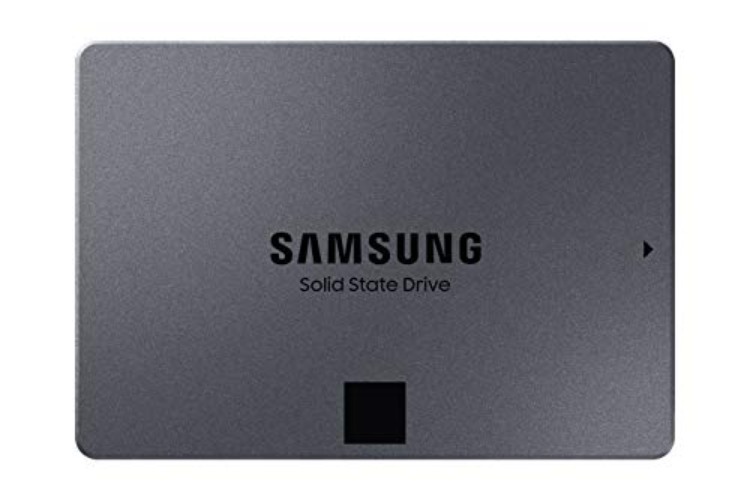 Samsung 870 QVO 2 TB SATA 2.5 Inch Internal Solid State Drive (SSD) (MZ-77Q2T0), Black - 2 TB - 870 QVO