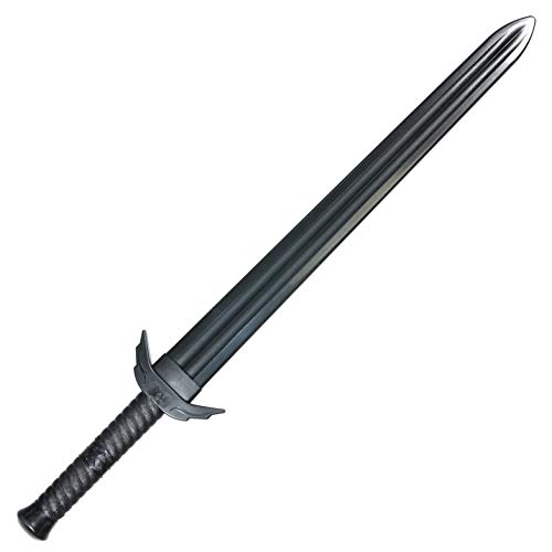 Black Polypropylene European Medieval Sword (34")