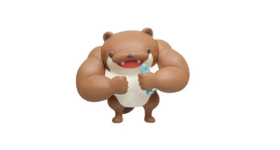 Nutria mamadísima con pescadito