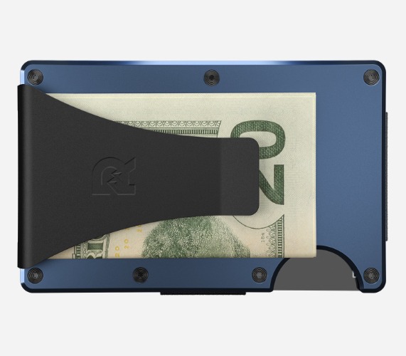 Ridge Wallet Alpine Navy | Money Clip