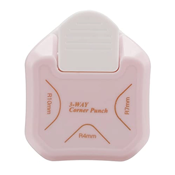 MyArTool 3 Way Corner Rounder Punch, 4mm, 7mm, 10mm 3 in 1 Corner Cutter for Card Making, Laminate, Cardstock, Scrapbooking and Paper Crafts, Business Cards