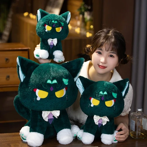 Genshin Impact Game Peripheral Mandrill Cat Doll, Large Plush Toy, Cute Rag Doll Gift, 22 Cm, 32 Cm, 42cm - AliExpress 