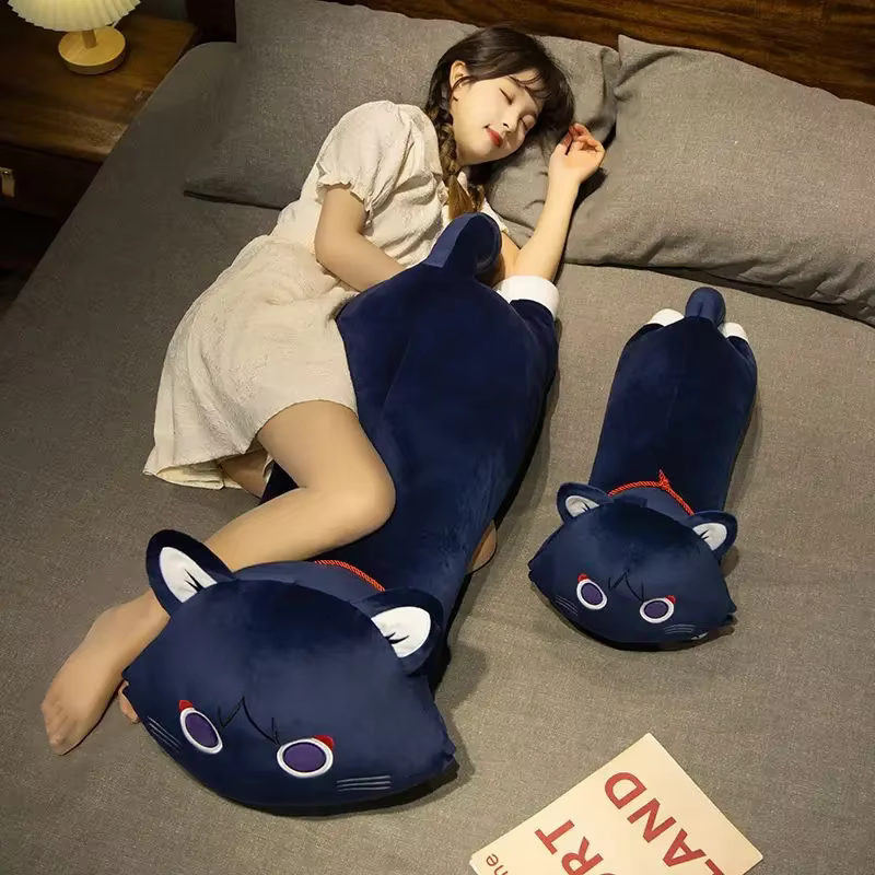 60/100cm Kawaii Genshin Impact Wanderer Plush Toys Scaramouche Plushie Dolls Decor Pillow Cushion Anime Figure Soft Stuffed Anim - AliExpress 26