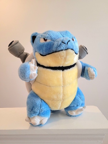 Vintage Pokemon Blastoise 16” Plush 1999 Stuffed Animal Nintendo Jumbo