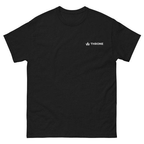Throne Embroidered T-Shirt - Black / XL
