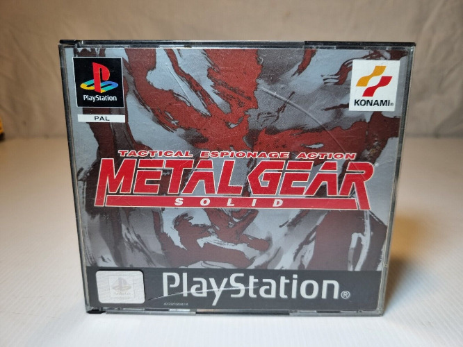 Metal Gear Solid - PLAYSTATION 1 Sony PS1 AUS PAL