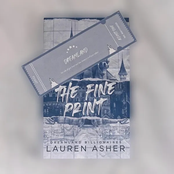 The Fine Print Bookmark | The Fine Print by Lauren Asher