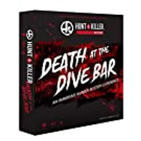 Hunt A Killer - Death at The Dive Bar, Immersive Murder Mystery Game - Take on The Unsolved Case as an Independent Challenge, for Date Night or with Family & Friends as Detectives, Age 14+