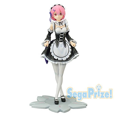 Re:Zero kara Hajimeru Isekai Seikatsu - Ram - PM Figure - Curtsey - Brand New