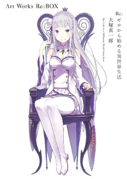 Re:Zero Starting Life in Another World Art Works Re:BOX Japan Anime Book