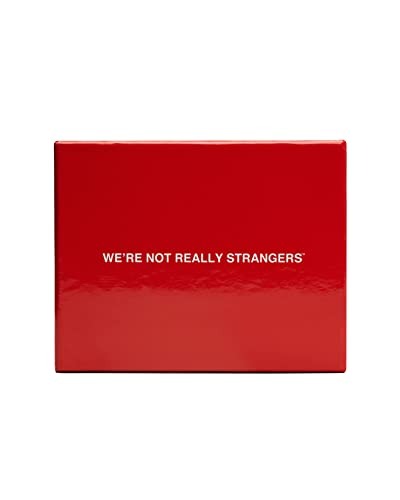 WE'RE NOT REALLY STRANGERS Card Game - Fun Family Party Games for Adults Teens & Kids Game Night, Interactive Adult Card Game and Icebreaker, Ages 12+, 2-6 Players - Core