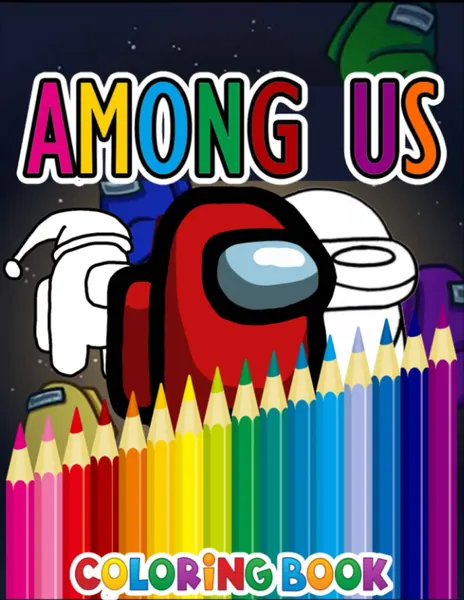 Ámóng Ús: +50 Coloruing Page For Kids And Adults , With Exclusive Images , Amazing Drawings,with Poke Jumbo characters, Awesome Gift With High Quality Coloring Pages