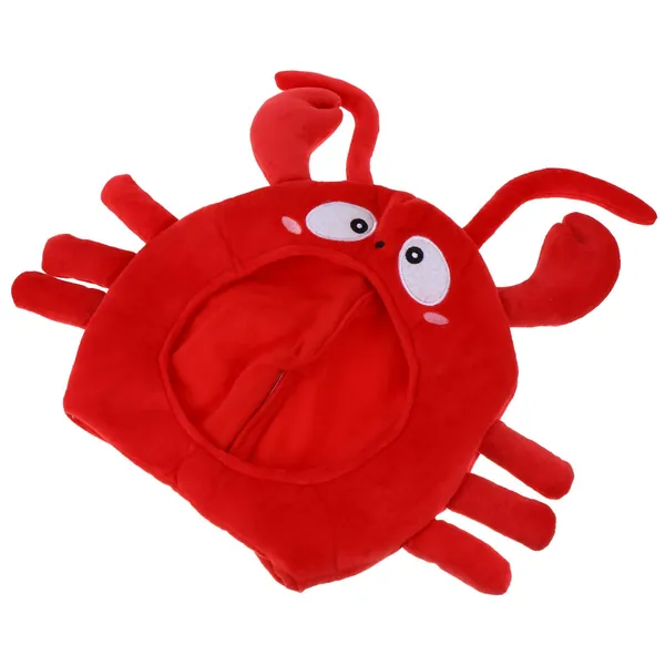 Toddmomy Funny Party Lobster Hats Animal Hat Costume Animal Hat Animal Theme Party Dress Up Hat Under The Sea Crab Fish Hat Novelty Hat Photo Props