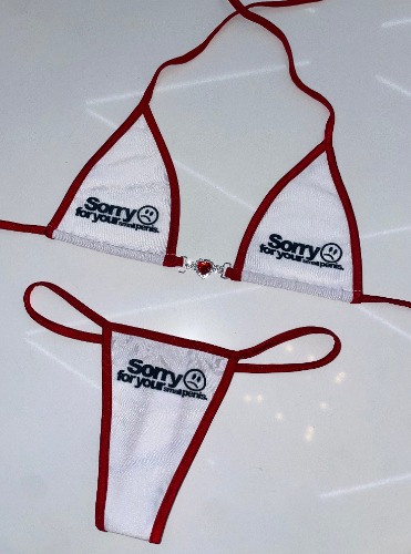 Sorry bikini | Small/medium