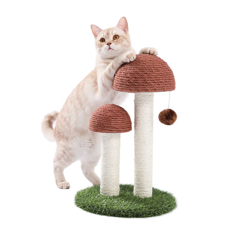 Mushroom Scratching Post for Cats