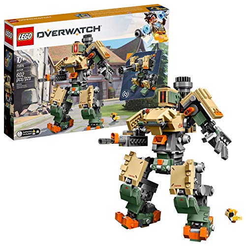 LEGO 6250958 Overwatch 75974 Bastion Building Kit, Overwatch Game Robot Action Figure (602 Pieces)