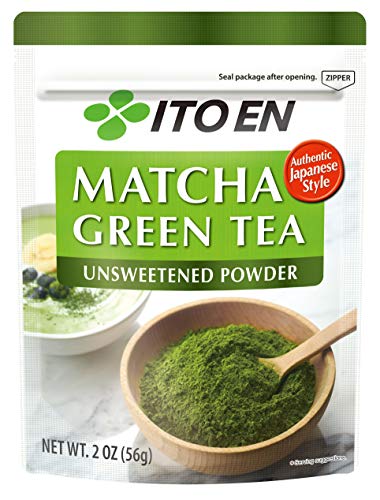 Ito En Matcha Green Tea Japanese Matcha Powder, Unsweetened, 2 Ounce - 2 Ounce (Pack of 1)