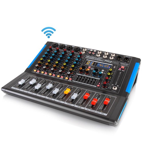 6-Ch Bluetooth Studio Pro Audio Dj Mixer - Default Title