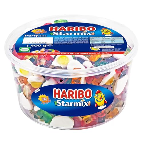 Haribo 465137 Starmix, 1.4kg (Pack Of 1)