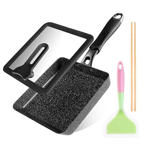 Tamagoyaki Pan - Japanese Egg Pan with Lid