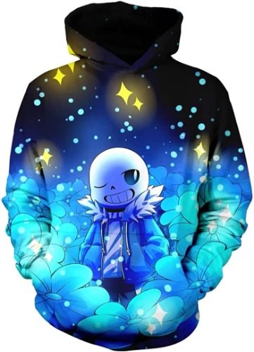 Boys and Girls Hoodie Pullover Sweatshirt 3D Printing Game Hoodie Sports Tops