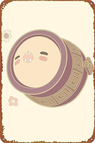 Happy Serpent of Ronka Game Poster Tin Sign Cafe bar Home Wall Art Decoration Retro Metal Tin Sign 8x12 inch