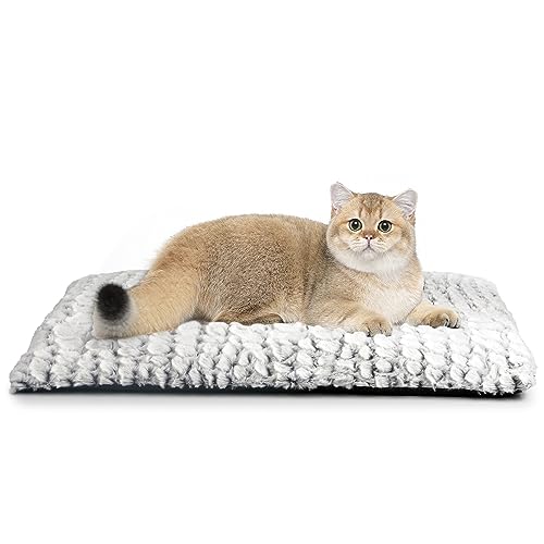 Petace Cat Self-heating Pad 60 x 45 cm, Pet Self-Warming Bed, Electric-Free Heating Mat for Dogs, Heated Dog Blanket Machine Washable - 60 x 45 x 3 cm (L x W x H)
