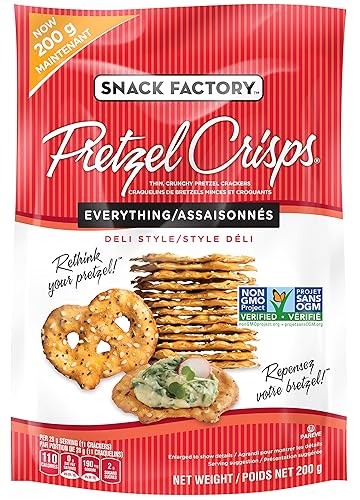 Snack Factory Pretzel Crisps - Everything 200 Grams - Everything