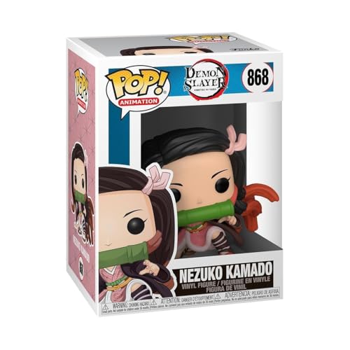 Funko Pop! Animation: Demon Slayer - Nezuko Kamado - Vinyl-Sammelfigur - Geschenkidee - Offizielle Handelswaren - Spielzeug Für Kinder und Erwachsene - Anime Fans - Modellfigur Für Sammler - Nezuko Kamado