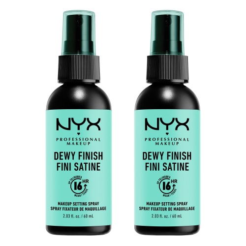 NYX PROFESSIONAL MAKEUP Dewy Finish Setting spray - 60 ml x 2