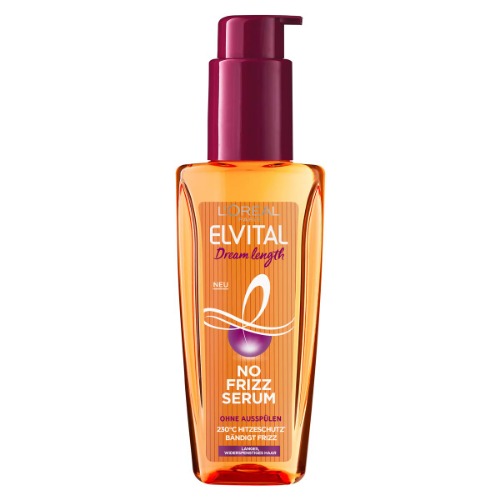 L'Oréal Paris Elvital hairserum, heatprotectant, Dream Length No Frizz-serum, 1 x 100 ml