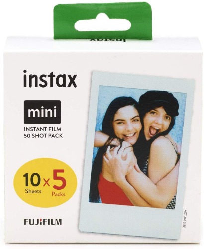 Instax mini film, pack with 50 - 50 shot - White