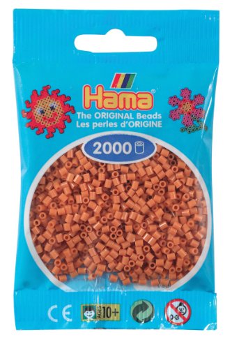 FUSE BEADS HAMA BROWN