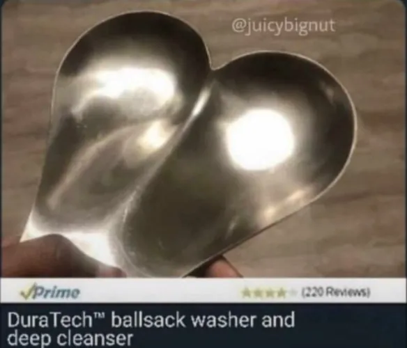 DuraTech Ballsack washer and sack holder