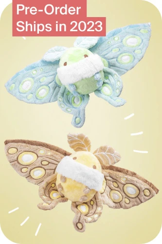 Terra the Brown Fairy Moth Plushie (PRE-ORDER)