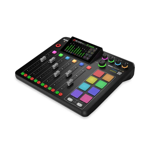RØDE RØDECaster Pro II All-in-One Production Solution for Podcasting, Streaming, Music Production and Content Creation - 