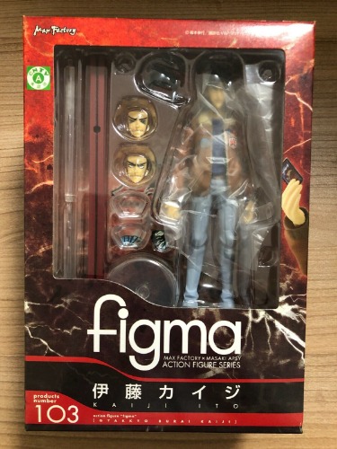 Gyakkyou Burai Kaiji Ito Kaiji Figma 103 Action Figure Max Factory USED FS USED