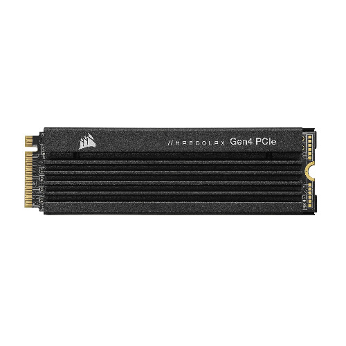 Corsair MP600 PRO LPX 1TB M.2 NVMe PCIe x4 Gen4 SSD - Optimised for PS5 (Up to 7,100MB/sec Sequential Read & 5,800MB/sec Sequential Write Speeds, High-Speed Interface, Compact Form Factor) Black