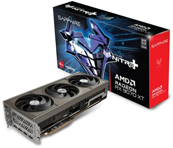 כרטיס מסך Sapphire NITRO+ AMD Radeon RX 9070 XT OC 16GB GDDR6