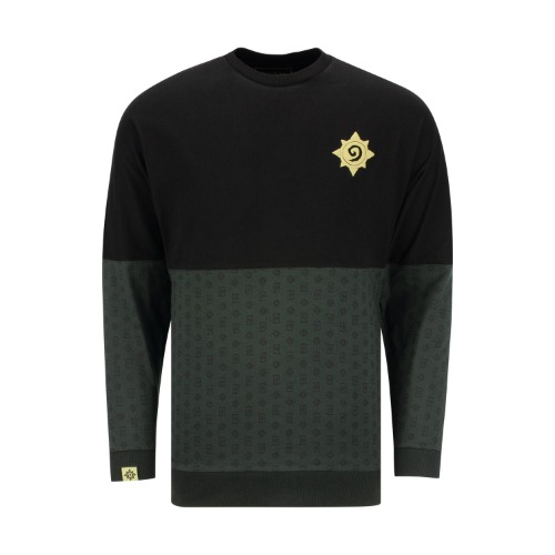 Hearthstone Black Billboard Long Sleeve T-Shirt | XS