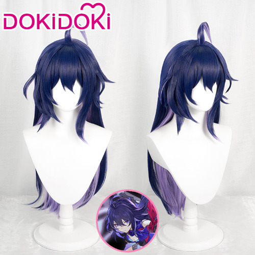DokiDoki Game Honkai: Star Rail Cosplay Seele Wig Long Straight Purple Hair | Seele-PRESALE