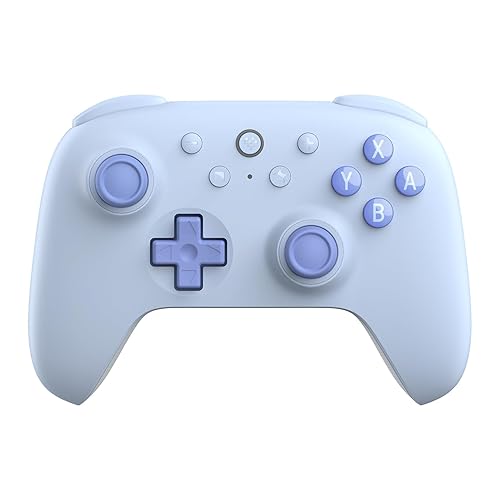8BitDo Ultimate 2C Bluetooth Controller for Switch, Wireless Controller with 6-Axis Motion Control, Rumble Vibration, Refined D-Pad and Bumpers, and Hall Effect Joysticks (Blue) - Blue - Ultimate 2C