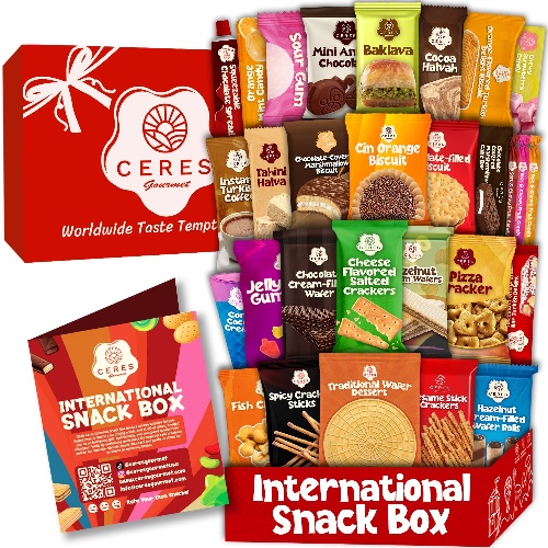 International Snack Box 30 Pcs🍫🌍