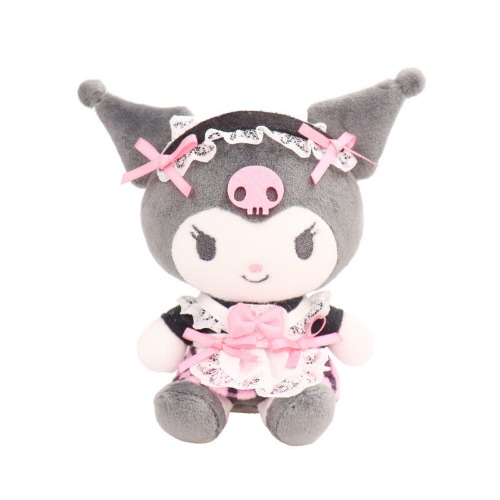 Kuromi Black Pink Maid Mascot | Default Title